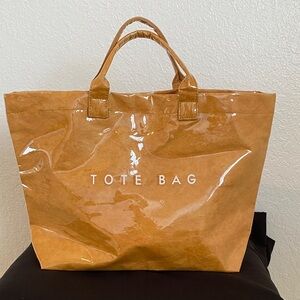 Stylish Tan Tote Bag